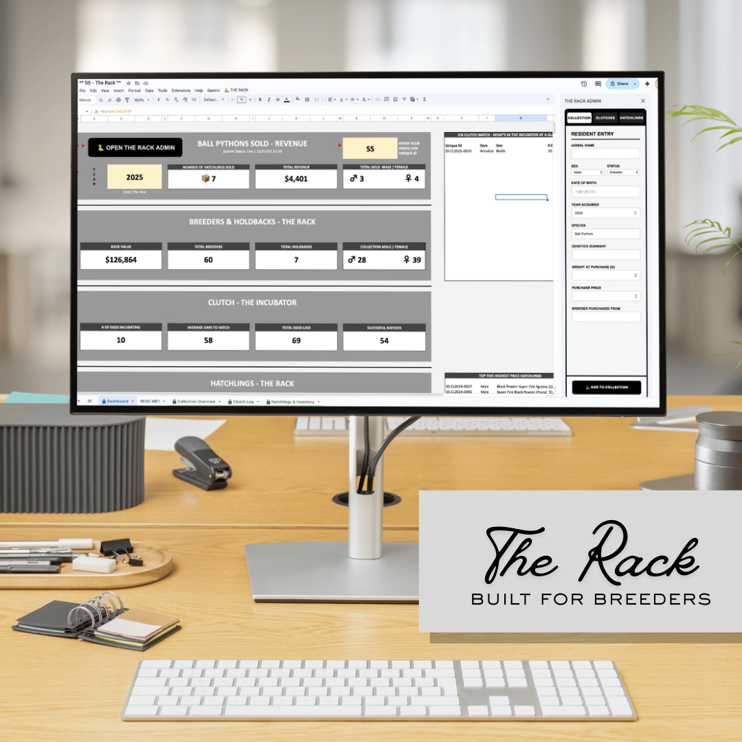 THE RACK: Digital Reptile Room